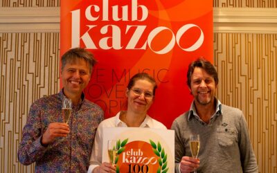 Club Kazoo verwelkomt honderdste founding member!