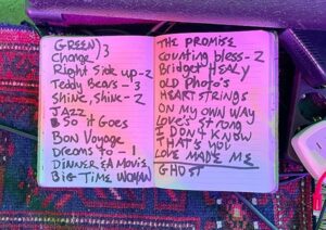 setlist Gregory Page
